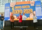 Pj Gubernur Sulsel Buka Unhas Career Expo 2024, Ajak Kampus Kolaborasi Tekan Angka Pengangguran