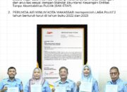 Tahun Buku 2023 PDAM Kota Makassar Capai Survei Kepuasan Pelanggan di Angka 93,77%