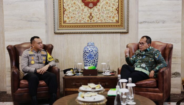 Danny Pomanto dan Kapolres Pelabuhan Silaturahmi dan Perkuat Kinerja Forkopimda