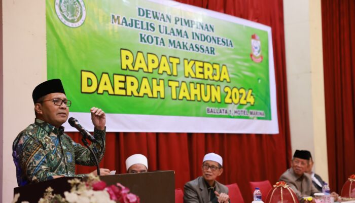 Wali Kota Danny Pomanto Buka Rapat Kerja Daerah MUI Kota Makassar