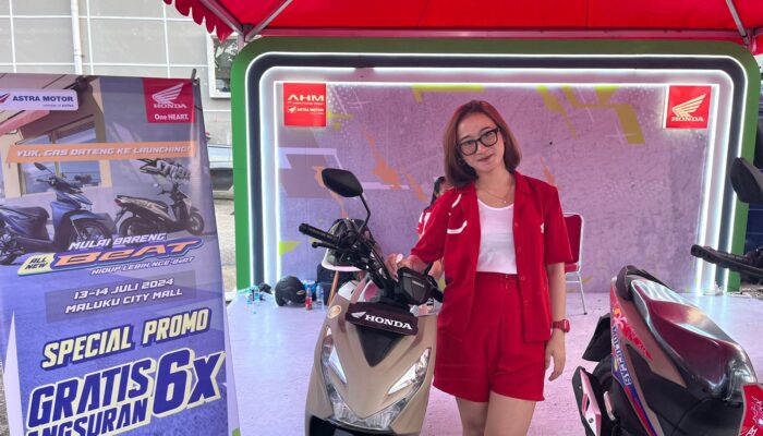 Potongan Angsuran Enam Kali untuk Pembelian All New Honda BeAT Series Terbaru di Maluku City Mall Ambon