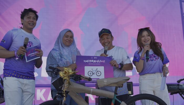 Usung Semangat “Tegar Melangkah Walau Tantangan Menghampar”, Kanwil DJP Sulselbartra Semarakkan Hari Pajak 2024