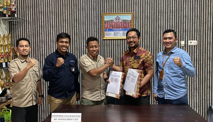 PLN NP UP Punagaya Teken MoU dengan Satuan SATPOL PP dan Pemadam Kebakaran Kabupaten Jeneponto