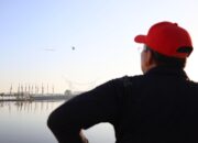 Danny Pomanto Tinjau Persiapan F8 dan Nonton Aerobatic Trike dari Anjungan City of Makassar