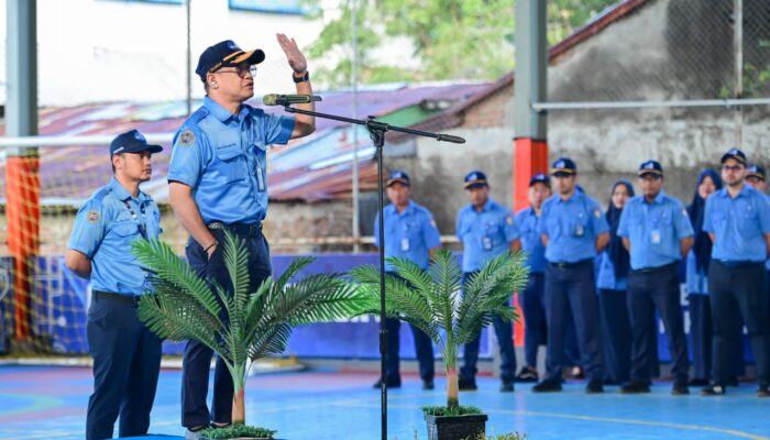 1.205 orang atau 98,8% Pegawai  menyatakan kepuasan terhadap kepemimpinan Dirut PDAM Beni Iskandar dalam Survei Internal Pegawai