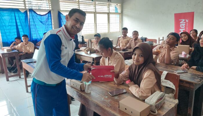 Puluhan Siswa SMP Nasional Antusias Ikuti Edukasi Safety Riding Astra Motor Sulawesi Selatan