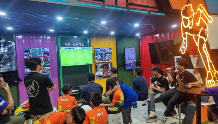Manjakan Pengunjung F8 Makassar, Dispora Kota  Makassar Gelar Turnamen Playstation PS5