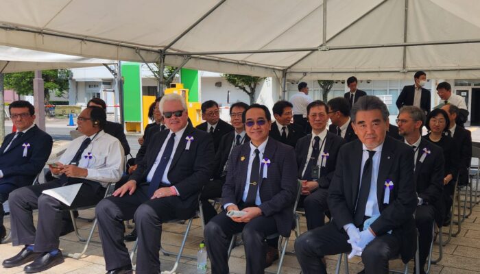 Rektor Unhas Diundang Khusus Hadiri Peringatan Tragedi Bom Hiroshima dan Deklarasi Perdamaian Dunia