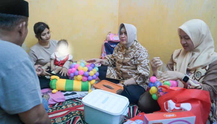 Ketua TP PKK Makassar Kunjungi Bayi Korban Kekerasan di Tamalate, Serukan Pentingnya Jagai Anakta