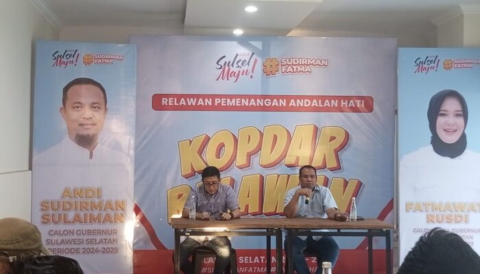 Andalan Hati Berharap Tetap Ada Lawan di Pilgub Sulsel 2024