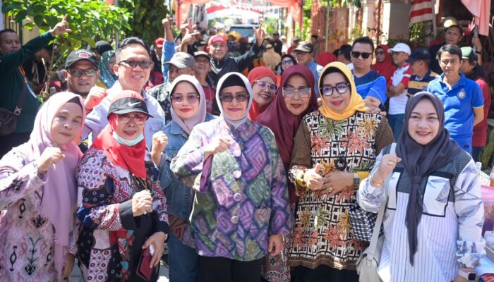 Ketua TP PKK Makassar Tinjau dan Apresiasi Lorong Wisata Barcelona dan Situbal Sipakalebbi