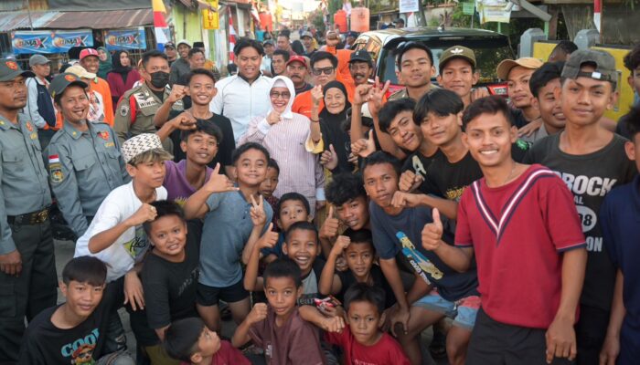 Di Lorong Wisata Jinghae, Ketua TP PKK Kota Makassar Ajak Warga Tingkatkan Kualitas Lorong