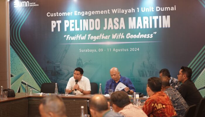 PT Pelindo Jasa Maritim Gelar Costumer Engagement Sebagai Komitmen Untuk Memberikan Pelayanan Terbaik