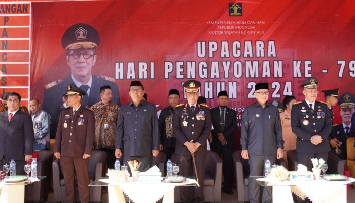 Hari Pengayoman Ke-79, Kemenkumham Gorontalo Siap Mengabdi Untuk Negeri, Menuju Indonesia Emas 2045