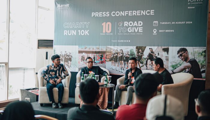 1.500 Pelari Bersatu untuk Amal di “Road To Give Makassar 2024