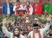 Ribuan Simpatisan Hadiri Deklarasi dan Pendaftaran Paslon Putri Dakka dan Haidir Basir
