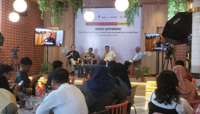Media Gathering dan Talkshow “Peran Satuan Tugas Pemberantasan Aktivitas Keuangan Ilegal dan Waspada Investasi”