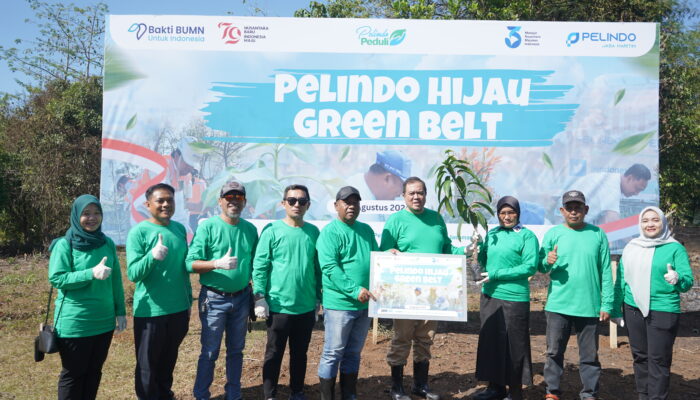 Semarakkan Kemerdekaan, Pelindo Jasa Maritim Tanam 790 Pohon Buah Melalui Program Pelindo Hijau Green Belt 2024