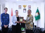 Danny Pomanto dan Dubes Australia Penny Williams Bahas Kerja Sama Pendidikan dan Lingkungan