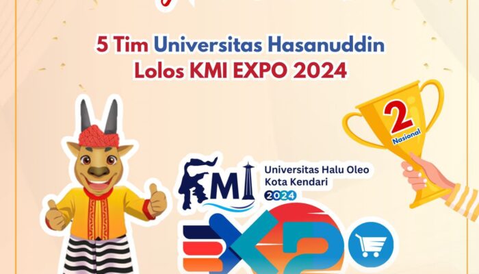 5 Tim Mahasiswa Unhas Lolos ke KMI Expo 2024