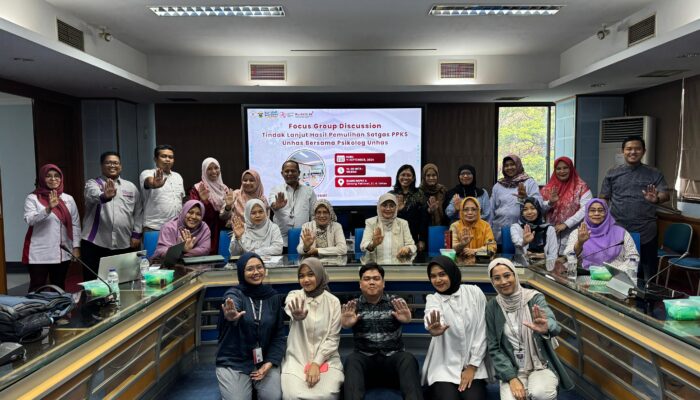 Satgas PPKS Unhas Selenggarakan FGD Pemulihan Korban Kekerasan Seksual