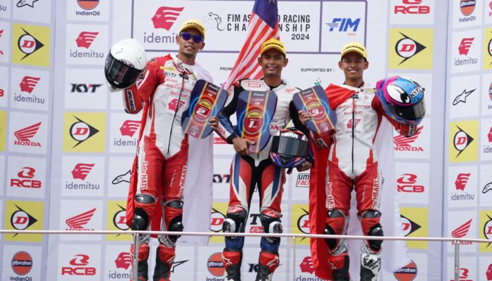 Berhasil Naik Podium ARRC 2024, Astra Motor Sulsel Apresiasi Pembalap AHRT