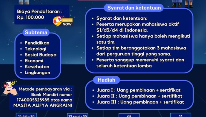 GEOMETRI 2024: Lomba Karya Tulis Ilmia