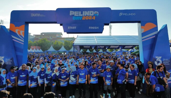 1.500 Karyawan Pelindo Meriahkan Jalan Sehat di Pelabuhan Makassar