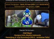 Info Pengerjaan Pipi PDAM, Pelanggan diharap Agar Menampung Air Sebelum Waktu Pengerjaan dimulai