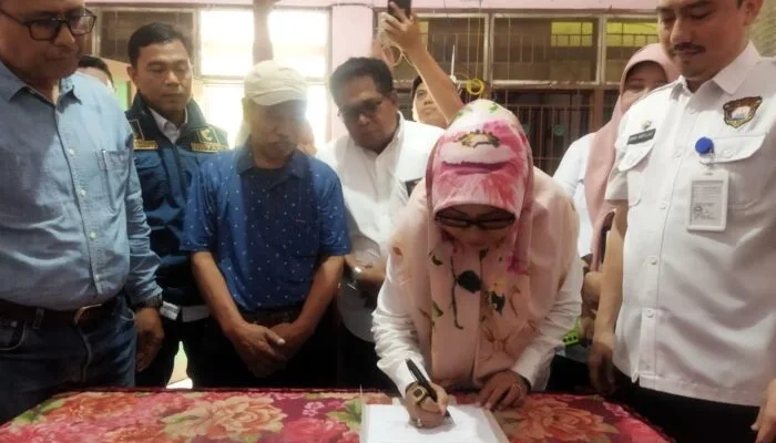 Distaru Kota Makassar Sinergikan Pengembangan Infrastruktur Pendidikan, Melalui Hibah Lahan
