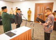 Sekda Jufri Rahman Lantik Pejabat Fungsional DPMPTSP Sulsel