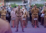 Apel Pagi Pemerintah Kecamatan Tamalanrea Dipimpin Kasi Kesra