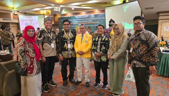 Dekan Kehutanan Unhas Terpilih sebagai Ketua FOReTIKA Periode 2024-2027