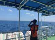 Hari Kedua Pencarian Kapal Pengangkut Ikan yang Tenggelam di Perairan Tanah Keke, Kab Takalar