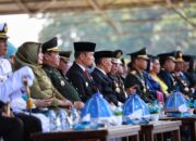 Pjs Wali Kota Makassar Arwin Azis Ikut Semarakkan Upacara HUT TNI di Karebosi
