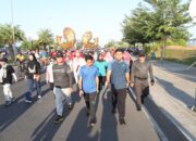 Jalan Sehat dan Senam Bersama, Pjs Wali Kota Makassar : Olahraga Investasi Berharga