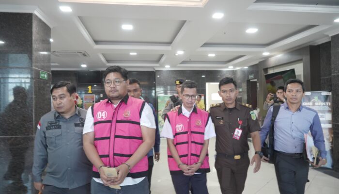 Kejati Sulsel Tetapkan dan Tahan 2 Tersangka Perkara Dugaan Korupsi Proyek Pembangunan Perpipaan Air Limbah Kota Makassar