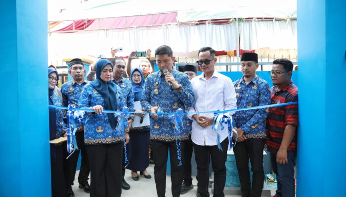 Pjs Wali Kota Makassar Arwin Azis Resmikan Infrastruktur Penyediaan Air Minum di Pannampu Tallo