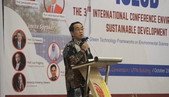 LPPM Unhas Gelar Konferensi Internasional Tentang Lingkungan dan Pembangunan Berkelanjutan
