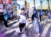 Pemerintah Kecamatan Tamalanrea Menggelar Kegiatan Senam Jumat Bugar