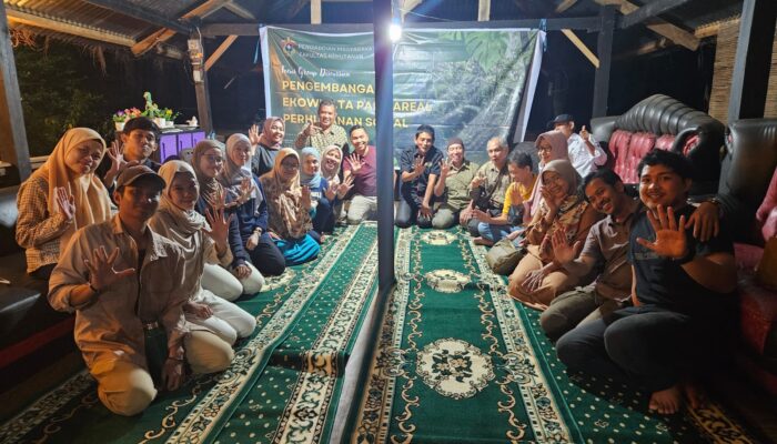 Fakultas Kehutanan Unhas Gelar Pengabdian Ekowisata pada Areal Perhutanan Sosial Desa Bissoloro Kab. Gowa