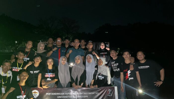 Liga Sepak Bola Unhas Cup 2024 Ditutup, FEB Raih Juara Pertama