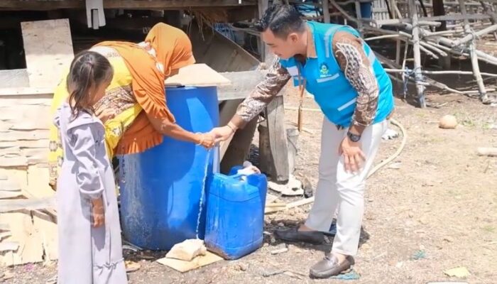 PLN Nusantara Power Unit Pembangkit Punagaya melakukan sinergi Bangun Desa untuk turut mengatasi krisis air di Jeneponto.