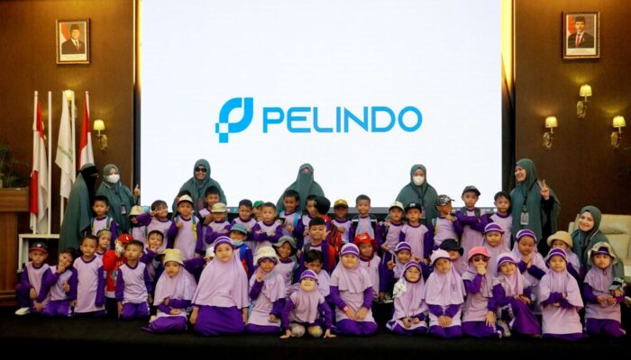 PT Pelindo (Persero) 4 Makassar Kenalkan Dunia Pelabuhan kepada Siswa TK Islam Mawaddah