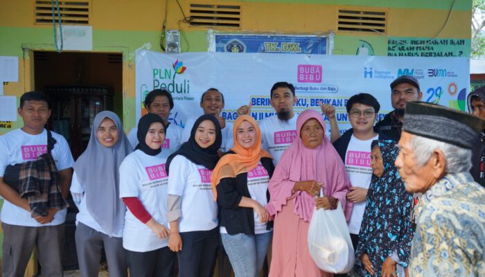 BUBA BIBU (Bulan Berbagi Baju dan Buku ) PLN Nusantara Power Unit Pembangkitan Punagaya