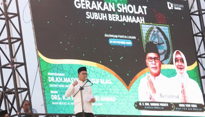 Hari Pertama Aktif Jadi Wali Kota Pascacuti Pilkada, Danny Pomanto Gelar Salat Subuh Berjamaah: Jaga Kota, Jaga Demokrasi!