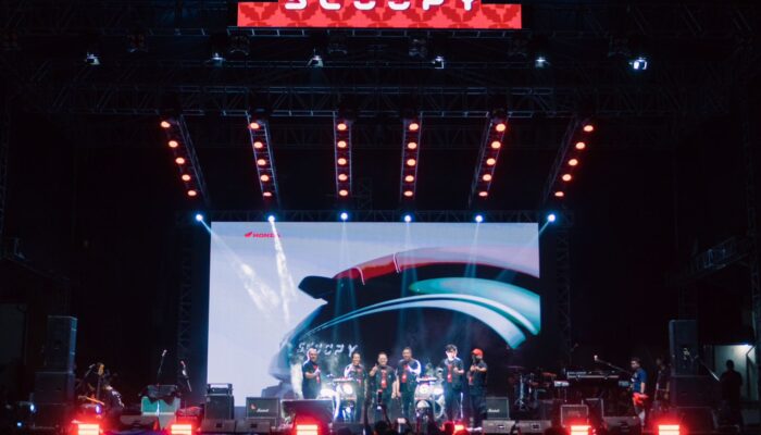 Dewa 19 feat Ello dan Virzha Meriahkan Hadirnya New Honda Scoopy di Ambon