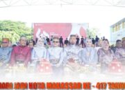 Camat Tamalate dan jajarannya Ikuti Perayaan HUT Kota Makassar ke-417 dengan Semangat Tangguh, Sejahtera, dan Bahagia