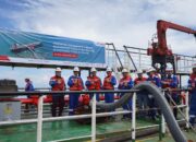 Kado HUT Pertamina ke-67, Pertamina Patra Niaga Sulawesi Resmikan Jetty Kapal Industri dan Penyaluran Perdana Backloading Biosolar B35 Industri di Integrated Terminal Kendari
