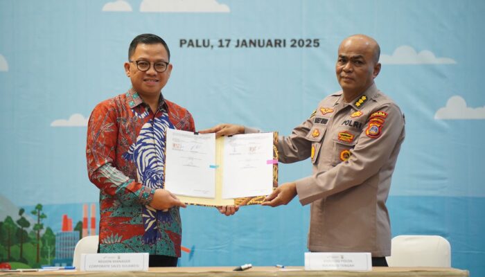 Pertamina Patra Niaga dan Polda Sulawesi Tengah Tandatangani Perjanjian Penyediaan BBM dan Pelumas T.A. 2025